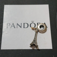 Load image into Gallery viewer, Pandora France Exclusive Eiffel Tower Sterling Silver+ 14k gold Charm 791302
