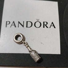 Load image into Gallery viewer, Pandora Sterling Silver Celebration Time Sparkling Wine Dangle 792152cz
