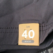 Load image into Gallery viewer, Lee Men's Mission Flat-Front Shorts, Black, 40 waist
