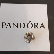 Load image into Gallery viewer, Pandora Retired Sterling Silver with Brown Zirconia Oval Lights Bead - 790311BCZ
