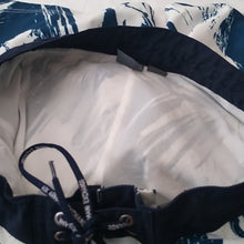 Load image into Gallery viewer, Armani Exchange Board Shorts Swim Trunks,Black/White/Dark Teal, Size Medium
