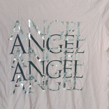 Load image into Gallery viewer, Victoria's Secret Pink ANGEL Tee Foil Shirt,  Size Medium
