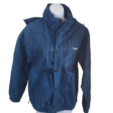 Load image into Gallery viewer, Frogg Toggs Textured Waterproof Jacket, Winter Blue, Size Medium
