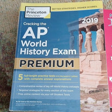 Load image into Gallery viewer, Princeton Review AP World History Premium + No Bull U.S. History Test Prep Books
