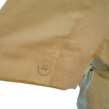 Load image into Gallery viewer, Lane Bryant Pale Yellow Side Tie Career Blouse, 26/28
