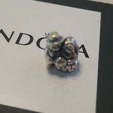 Load image into Gallery viewer, Pandora Retired Mr. + Mrs. Charm 791116 Sterling Silver ALE 925
