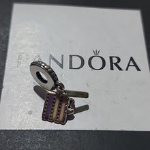 Load image into Gallery viewer, Pandora Retired Sterling Silver Celebration Cake Dangle Charm 797258enmx
