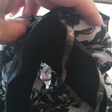 Load image into Gallery viewer, MSK Black/White Sheer Floral Dress, Size 8
