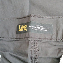 Load image into Gallery viewer, Lee Men's Mission Flat-Front Shorts, Black, 42 waist
