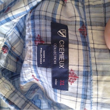 Load image into Gallery viewer, Daniel Cremieux Plaid Short Sleeve Shirt,  size XL
