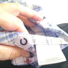 Load image into Gallery viewer, Daniel Cremieux Plaid Short Sleeve Shirt,  size XL
