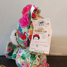 Load image into Gallery viewer, Build-A-Bear Frida Kahlo Icon Collage Teddy Bear With Flower Crown Headb…
