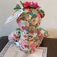 Load image into Gallery viewer, Build-A-Bear Frida Kahlo Icon Collage Teddy Bear With Flower Crown Headb…
