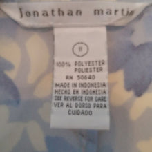 Load image into Gallery viewer, Jonathan Martin Floral Dress, Blues,  Size 11
