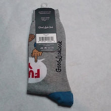 Load image into Gallery viewer, Good Luck Socks Eff U + Open A Can o' Whoop Ass, Sizes 13-17, 2 pair set

