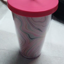 Load image into Gallery viewer, Starbucks Valentine Swirl Cold Cup 16 oz
