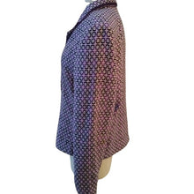 Load image into Gallery viewer, Sag Harbor Women's Career Jacket, Purple Multicolor, Size 12
