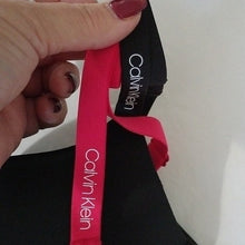 Load image into Gallery viewer, Calvin Klein 2 Pack Lightly Lined Demi Bras, Black Red, size 38B
