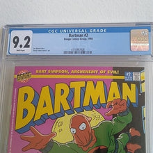 Load image into Gallery viewer, Bongo Group Bartman #2 Archenemy of Evil 9.2 CGC Graded White Pages
