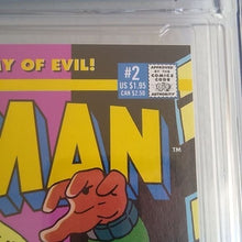 Load image into Gallery viewer, Bongo Group Bartman #2 Archenemy of Evil 9.2 CGC Graded White Pages
