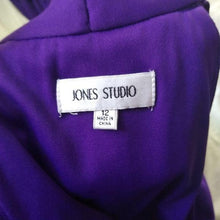 Load image into Gallery viewer, Jones Studio Royal Purple Dress, 12
