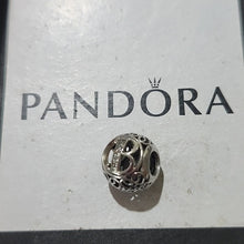 Load image into Gallery viewer, Pandora Sterling Silver Vintage Letter B Charm with Clear Zirconia - 791846CZ
