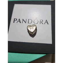 Load image into Gallery viewer, Pandora Sterling Silver + 14K Gold Always in My Heart Limited Edition Charm - 791523cz
