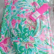 Load image into Gallery viewer, Lilly Pulitzer NEWBERRI Tank Dress, Amalfi Blue, Leaf It Wild, Size XL
