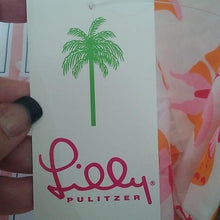 Load image into Gallery viewer, White Label Lilly Pulitzer Carmen Halter Dress, Triple Crown Tossed, size 6
