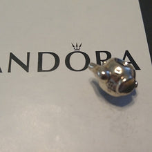 Load image into Gallery viewer, Pandora Teapot Charm Sterling Silver w/14k gold accent 790250
