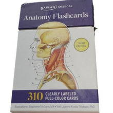 Load image into Gallery viewer, Kaplan Medical Anatomy Flashcards + Netter's Neuroscience Coloring Book
