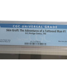 Load image into Gallery viewer, DC Vertigo Comics Skin Graft: Adventures of a Tattooed Man #1 CGC graded 9.6 WP
