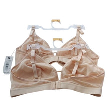 Load image into Gallery viewer, blake &amp; co. Mesh Insert Bralettes, Toasted Almond, Size Medium, Set of 2
