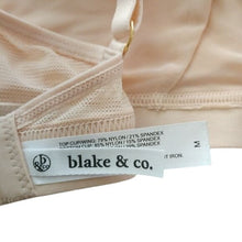 Load image into Gallery viewer, blake &amp; co. Mesh Insert Bralettes, Toasted Almond, Size Medium, Set of 2
