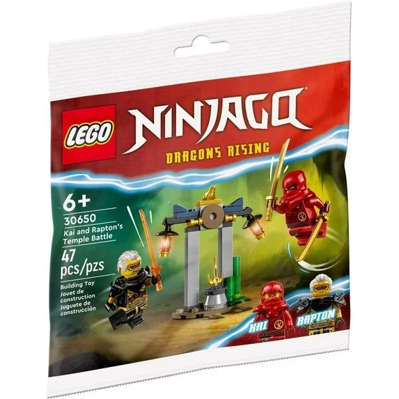 LEGO NINJAGO: Kai and Rapton's Temple Battle (30650)