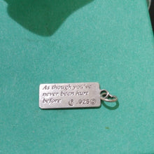 Load image into Gallery viewer, Carolyn Pollack Sterling Silver Charm Pendant Set: Live, Love, Sing, Dance
