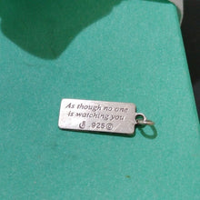 Load image into Gallery viewer, Carolyn Pollack Sterling Silver Charm Pendant Set: Live, Love, Sing, Dance
