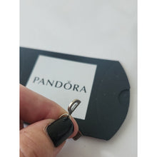Load image into Gallery viewer, Pandora Sterling Silver Alphabet Letter D Dangle with Clear Zirconia - 791316cz
