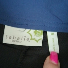 Load image into Gallery viewer, Sahalie Athletic Skirt Skort Shorts Pickleball Racquetball Tennis, Navy, Size 6
