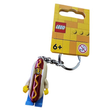Load image into Gallery viewer, LEGO Hot Dog Guy Keyring - 853571
