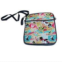 Load image into Gallery viewer, Disney Parks Walt Disney World Icons D-Tech Padded iPad Crossbody Bag

