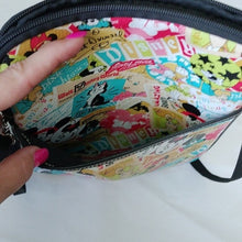 Load image into Gallery viewer, Disney Parks Walt Disney World Icons D-Tech Padded iPad Crossbody Bag
