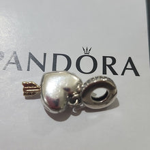 Load image into Gallery viewer, Pandora Arrow Of Love Locket Sterling Silver + 18k Charm 767816CZ
