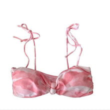 Load image into Gallery viewer, Vix Paula Hermanny Camu Tied Knot Bikini Top &amp; Cheeky Bottom, 8
