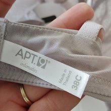 Load image into Gallery viewer, Apt. 9 Lace Unlined Bra, Gull Gray, size 38C
