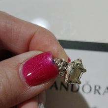 Load image into Gallery viewer, Pandora Retired Sterling Silver Piggy the Pig Animal Dangle Bead - 791094
