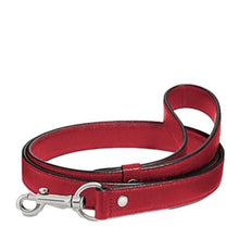 Load image into Gallery viewer, Coach F26178 Small Leather Dog Pet Leash, SV/Red
