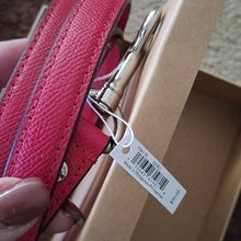Load image into Gallery viewer, Coach F26178 Small Leather Dog Pet Leash, SV/Red
