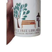 Load image into Gallery viewer, Little Free Library .org Ceramic Coffee Mug
