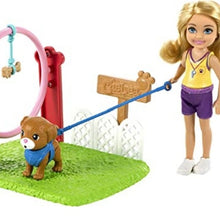 Load image into Gallery viewer, Barbie CHELSEA Animal Lover 5 Dolls + 4 Animals Bundle Set Trainer, Rain…
